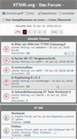 Mobile Screenshot of forum.xt500.org